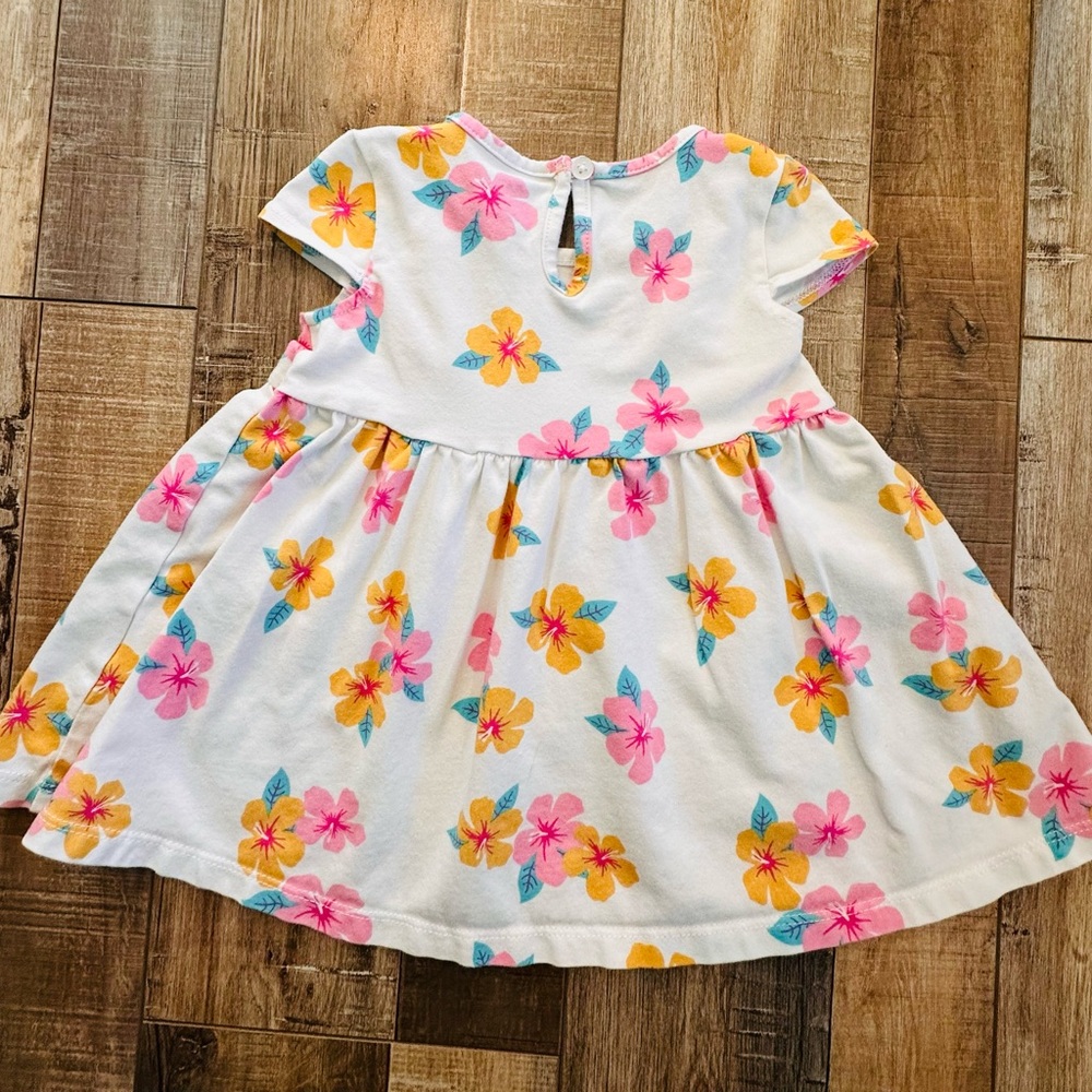 Pekkle floral summer dress. Size 9 months - Picture 2 of 3